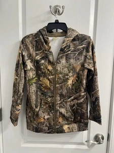 Youth-Sized XL RedHead Zip Up Realtree Camo Jacket  - Picture 1 of 3