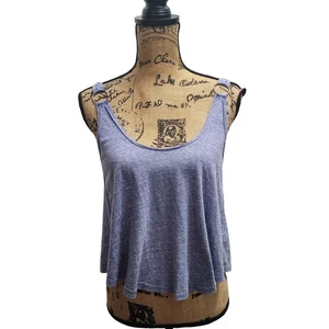 We The Free Damen XS Blau Tanktop mit Ringdetail Freizeit Ärmellos - Bild 1 von 5