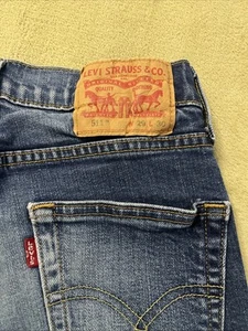 Jeans Levis 511 para hombre adolescente 29x30 azules reales 28x29 - Imagen 1 de 6