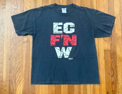 Camiseta De Colección ECW Extreme Championship Wrestling XL This Means War Heyman Foto 1 de 4