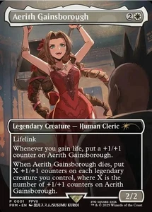 Aerith Gainsborough RC Promo Nonfoil MTG x Final Fantasy - Picture 1 of 1