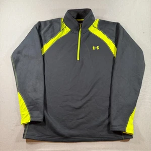 Under Armour Extreme Base Layer Scent Control Jacket Mens 2XL Black Fleece Line - Picture 1 of 9