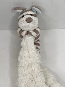 Baby & Child Striped Dog Plush Security Blanket Lovey Restoration Hardware soft - Picture 1 of 10