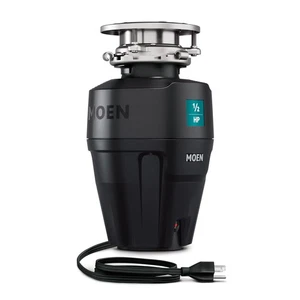 Moen EX50C Prep Series 1/2 Horsepower Garbage Disposal - Picture 1 of 12