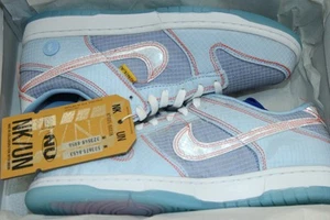 NIKE Men 10.0US Union Dunk Low / U Passport Pack Argon Hyper Royal Psychic Blu - Picture 1 of 4