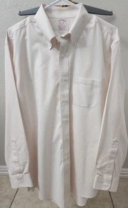 Brooks Brothers Madison Fit LS 16 1/2-34 1818 Button Down Shirt Non Iron Stretch - Picture 1 of 6