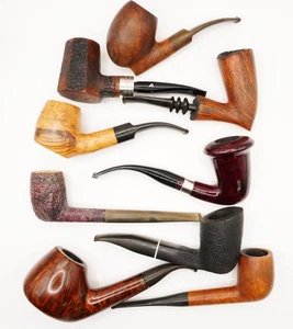 Hochwertiges Pfeifen Konvolut Bari, B. Thurmann, Butz Choquin, ASCORTI 800er ... - Bild 1 von 24