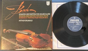 ARTHUR GRUMIAUX - Bach Sonatas & Partitas Solo Violin - PHILIPS - 3 lp Box   EX - Picture 1 of 2