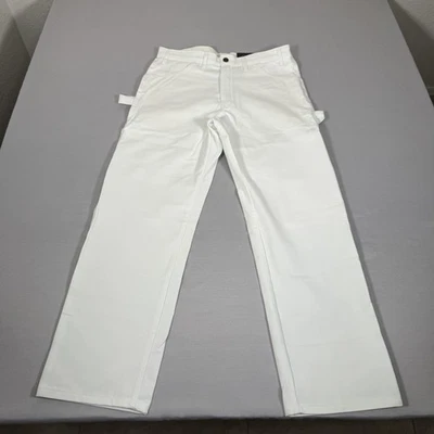 Pantalones Dickies Para Hombre 32x30 Blanco Utilitario Pintor Calce Relajado Sherwin-Williams Trabajo Foto 1 de 4