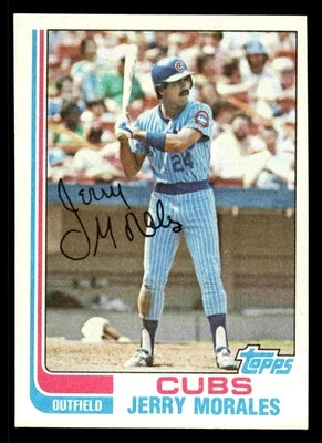 1982 Topps Jerry Morales #33 - Chicago Cubs - NM+ - Image 1 of 2