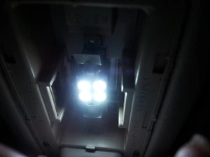 2 bombillas domo de mapa interior LED blancas de 1,25" 31 mm 4-SMD 3021 DE3022 - Imagen 1 de 10