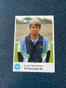 Autogrammkarte "Jürgen SPARWASSER" Fußball signiert - Bild 1 von 4
