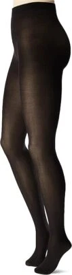 L'eggs Women's Silky Soft Opaque Tights 60 Denier Black Pantyhose Nylons Q00031 - Image 1 of 2