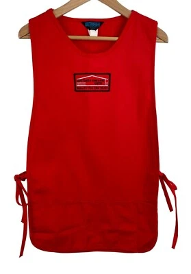 Vintage Craftsman Home & Yard Center Red Canvas Cobbler Apron - Image 1 of 4