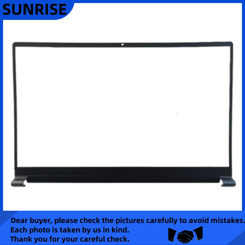 95% Nuevo Para MSI PS63 MS-16S1 PS63 Moderno 8RD 8SC 8M LCD Cubierta Trasera/Bisel Frontal Foto 1 de 1