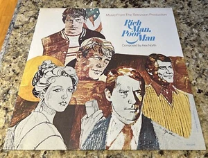 RICH MAN, POOR MAN Music From TV production LP ALEX NORTH MCA-2095 - Picture 1 of 4