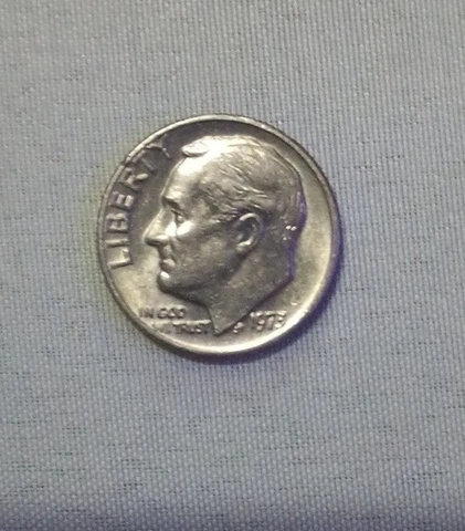 1973 P Roosevelt Dime Excellent Condition Cover