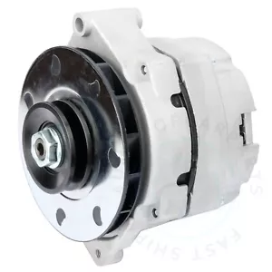 Alternator W/Pulley For 1965-1986Delco 12SI 1-Wire High Output 140 Amp - Picture 1 of 9