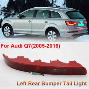Red Right Rear Bumper Tail Light Lens Reserve Reflector For Audi Q7 2006-2015 - Picture 1 of 12