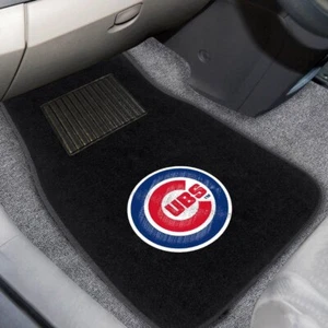 MLB - Chicago Cubs 2-piece Embroidered Car Mats 18"x27" - Picture 1 of 5