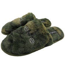 bebe fur slippers
