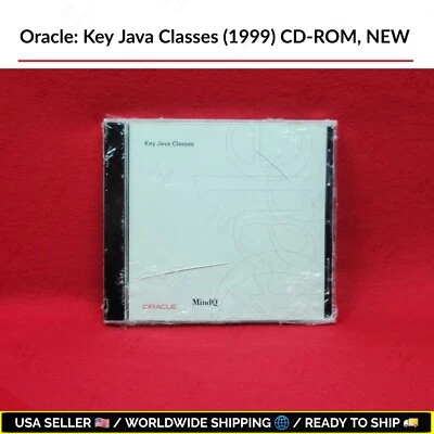 Oracle: Key Java Classes (2001) CD-ROM, NEW - Image 1 of 4