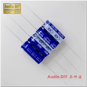 Condensador electrolítico axial Nichicon serie 220uF/63V220uF 10x26 mm - Imagen 1 de 2