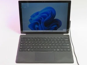 MICROSOFT SURFACE PRO 4 i5-6300U 2.4GHz 8GB 256GB SSD BACKLIT W11PRO BAD BATTERY - Picture 1 of 13