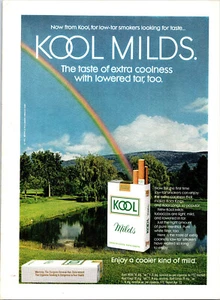 Anuncio impreso vintage 1972 Kool Cigarettes The Taste Of Extra Coolness - Imagen 1 de 1