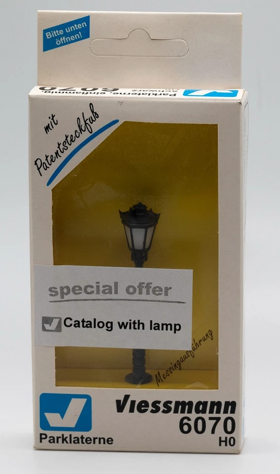 Lámpara de parque Viessmann escala HO - solo lámpara - sin catálogo Foto 1 de 1