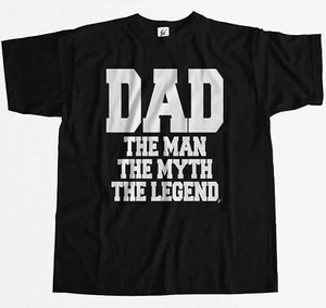 Papa Der Mann Der Mythos Die Legende Lustiger Witz Vatertag Herren T-Shirt - Bild 1 von 40