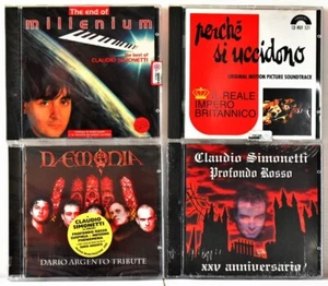 SDTK 4CD SIMONETTI-GOBLIN "End Millenium Perche Uccidono-Demonia-Profondo Rosso" - Picture 1 of 2