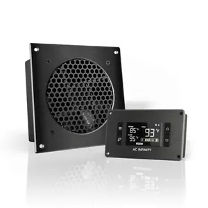 AC Infinity AIRPLATE T3 Cabinet Quiet Cooling Fan System - 6 Inch - Picture 1 of 7