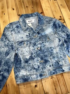 Anthropologie BB Dakota Kane Acid Wash Denim Jacket Women's Size Medium NWT - Picture 1 of 6