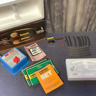Marklin Mini-Club Z Scale 8905 S Stater Set Used In Original Box Tested - Image 1 of 4