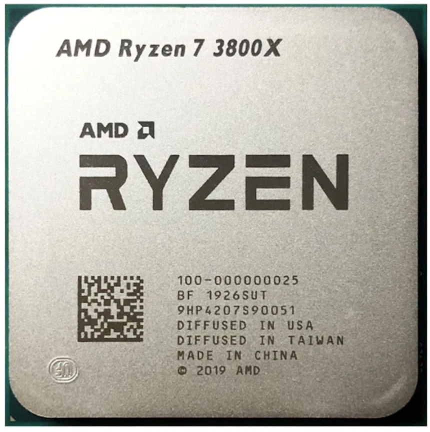 AMD Ryzen 7 3800X 3.9GHz 8Core 16Thr 32MB 105W AM4 CPU Processor R7-3800X - Image 1 of 1