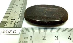 GRENAT rouge héssonite d'Inde pierre plate naturelle galet 19,1g qualité AA - Bild 1 von 3