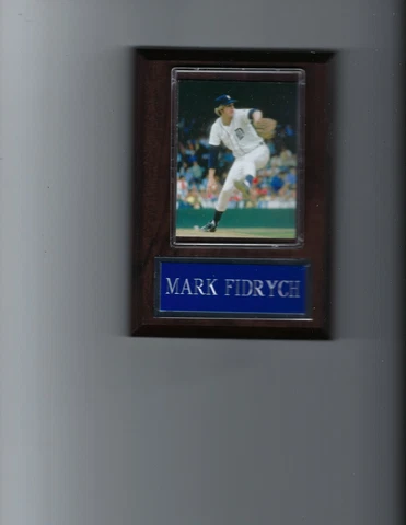 MARK THE BIRD FIDRYCH PLAQUE BASEBALL DETROIT TIGERS MLB Cover