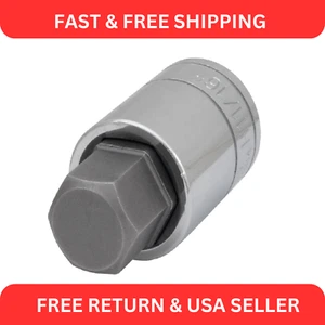 Performance Tool W32884 1/2 Inch Drive 11/16 Inch Hex Bit Socket - Picture 1 of 2