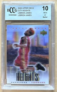 2003 Upper Deck City Heights Lebron James BCCG 10 GEM OR BETTER 0002305244 - Bild 1 von 2