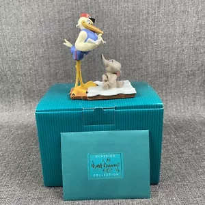 WDCC Disney Dumbo and Stork Figurine Bundle of Joy in Box with COA - Picture 1 of 9
