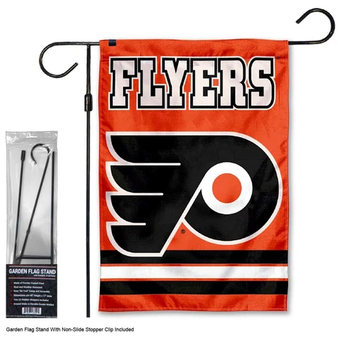 Philadelphia Flyers Garden Flag and Pole Stand Cover