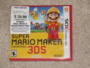Nagelneu! Super Mario Maker 3D Nintendo 3DS Mario Brothers Bros Factory Sealed - Bild 1 von 3