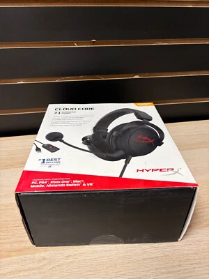 HyperX (4P4F2AA) Cloud Core Wired Gaming Headset - Black - Image 1 of 4