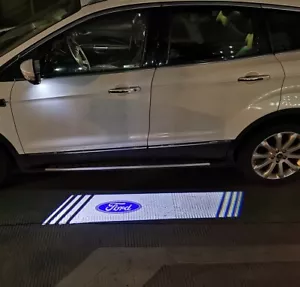 2x LED LASER PROJEKTOR UMFELDBELEUCHTUNG FÜR FORD MONDEO MK4 FOCUS MK3 KUGA - Bild 1 von 6