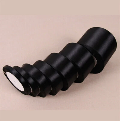 SATIN RIBBON 25 YRD ROLL bows gift box wrapping xmas holiday wedding party decor - Image 1 of 4