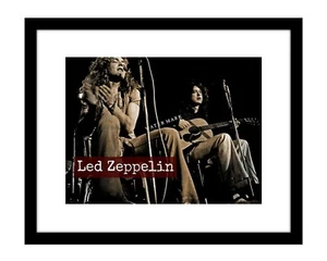 Led Zeppelin 8x10 photo print Robert Plant rock band Jimmy Paige guitar music - Picture 1 of 2