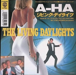 a-ha – The Living Daylights James Bond 1987 JAPAN 7" P-2296 EX - Picture 1 of 7