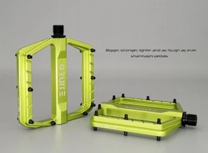 Mtb Road Bicycle 3 Bearing Pedals Bicycle Comfort Aluminium Alloy Flat Pedals - Picture 1 of 20