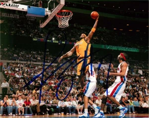 JERMAINE O'NEAL signed 8x10 photo INDIANA PACERS - Picture 1 of 1